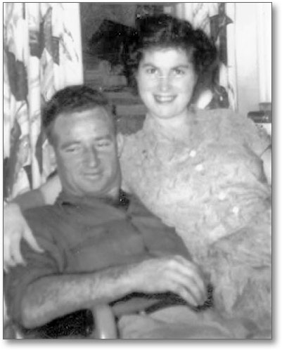 my Grandma and Grandpa Bowen in Florida